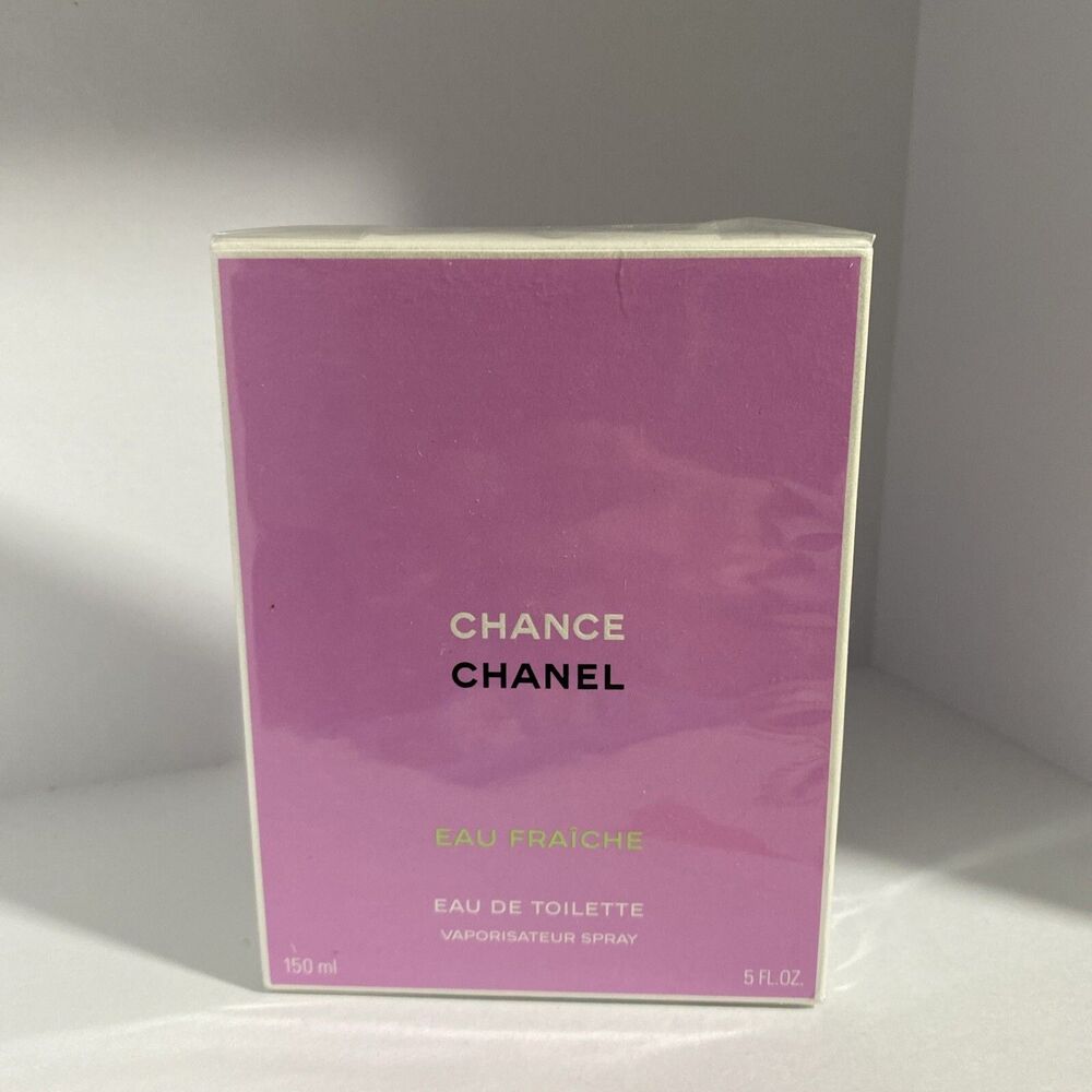Chanel Chance Eau Fraiche Eau De Toilette 5oz/150ml-New Sea 5oz/150ml-New Sealed